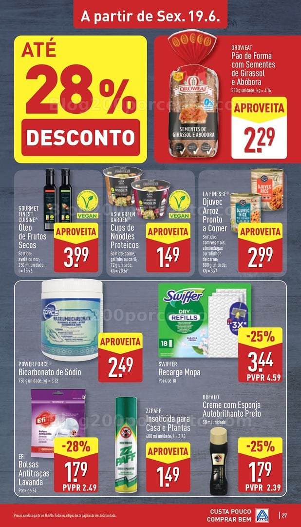 Antevisão Folheto ALDI Promoções de 15 a 21 junho